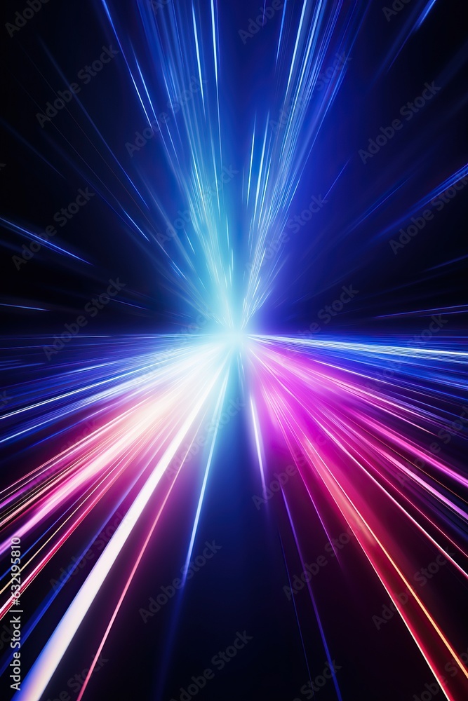 Abstract Lights and Line Concept created with GenAI Abstract Lights and Line Concept created with GenAI