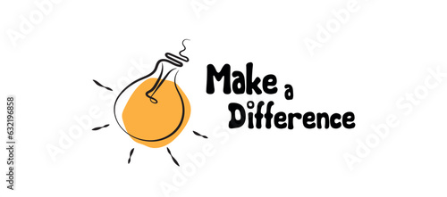 Together We Can Make A Difference sign