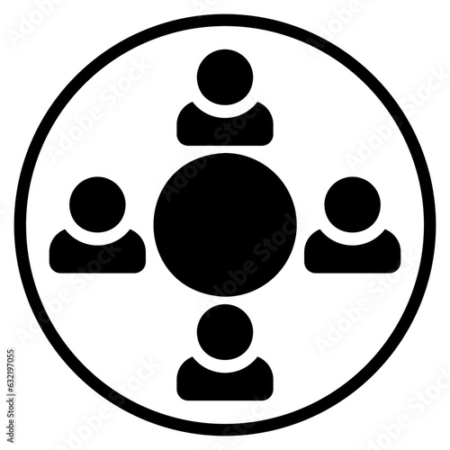 seminar glyph icon