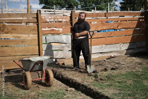 farmer working in a farm