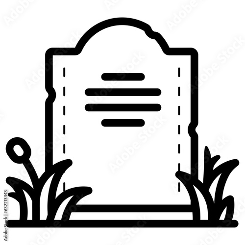 tombstone icon