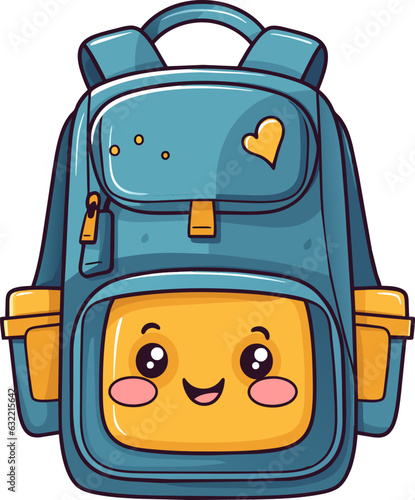 Set of childish school backpacks and school bags vector illustration. Collection of various kids bags with stationery, notebooks and textbooks isolated on white. Stylish accessories different shapes