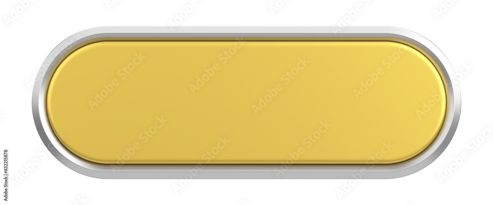 3D button. Empty button. 3D illustration. 3D button. Empty button. 3D illustration.