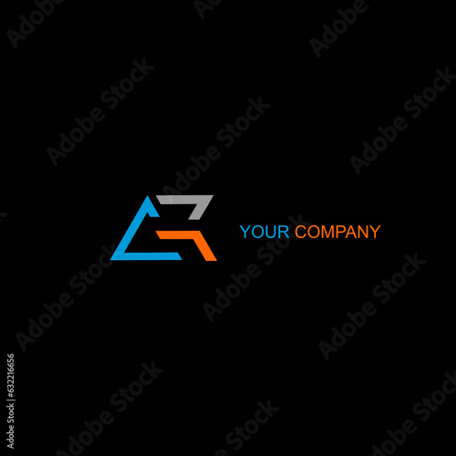 abstract logo design CRG
