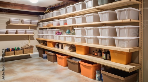 Optimize Your Basement Space with These Storage and Organization Tips, Generative AI