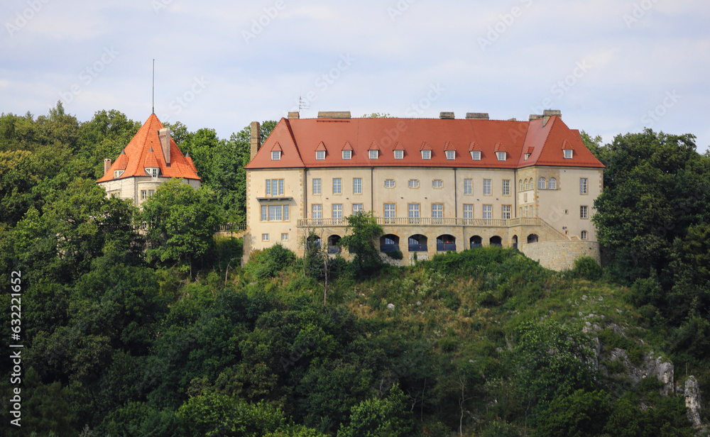 Castle in Przegorzaly, Krakow, Poland