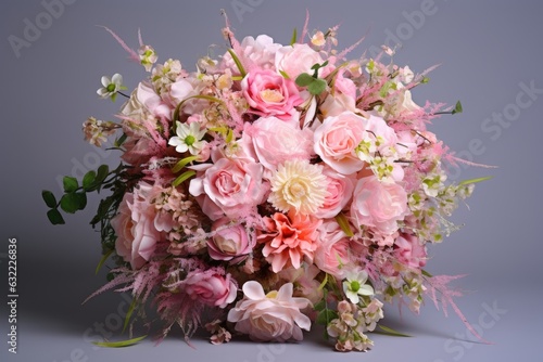 Beautiful summer wedding bouquet