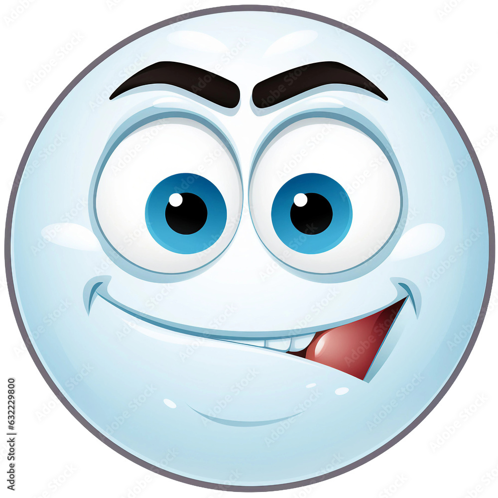 funny snowman face emoji with funny expression funny snowman face emoji with funny expression