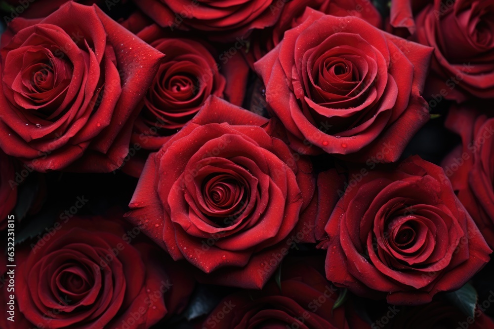 Red Rose background texture. Floral Background. Red Rose background texture. Floral Background.