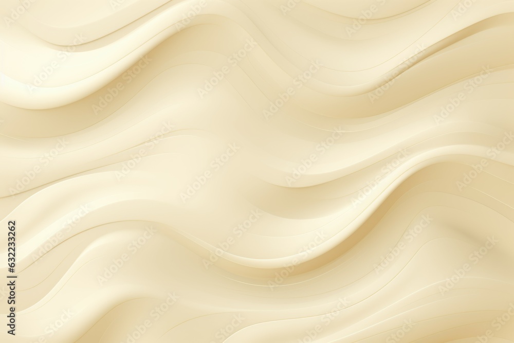 Obraz premium Rich abstract cream background. Generate Ai