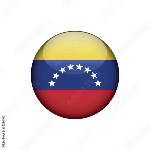 Venezuela Flag Circle Button Vector Template Free Download Venezuela Flag Circle Button Vector Template - GFXLoad