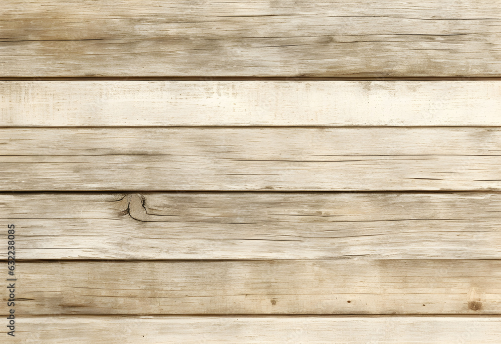 Fototapeta premium Weathered Wood Essence Textured Old Boards on Retro Planks - Vertical or Horizontal Background Generative AI