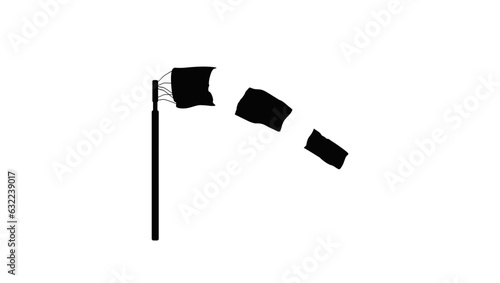 Windsock silhouette