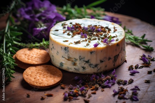bloomy rind cheeses with herbs and spices