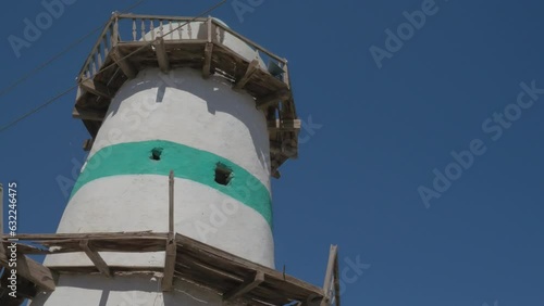 Sultan Alimirac Canfere mosque and its famous minaret Assaita Ethiopia photo