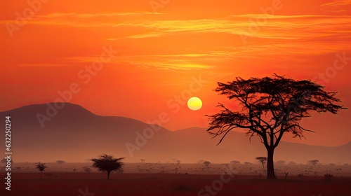 Sunrise in Uganda s Kidepo Valley National Park © HN Works