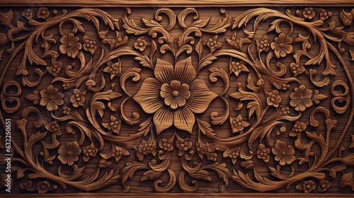 Oriental wooden texture background.