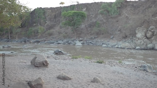 River At Awash National Park Ethiopia photo
