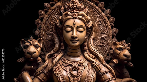 Lakshmi Goddess Statue | Generative AI