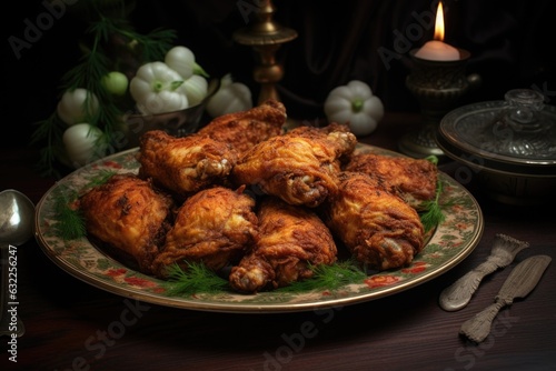 homemade fried chicken served on a plate