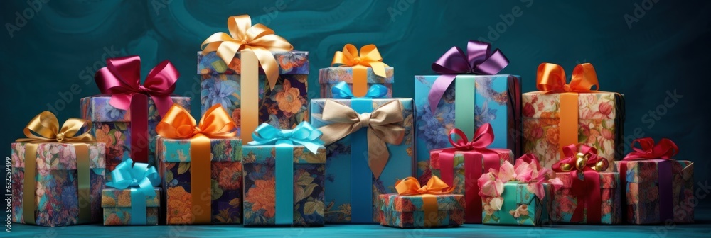 Colorful Luxury Gifts for Special Occasions AI Generated
