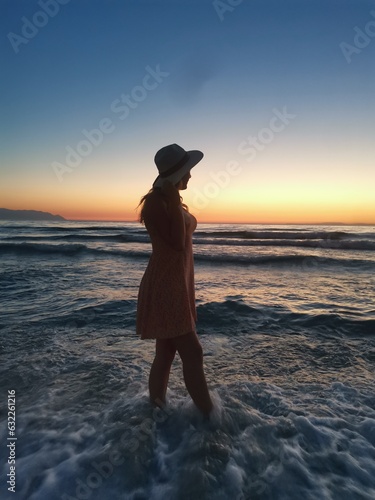 girl on the beach