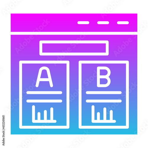 Ab testing Icon