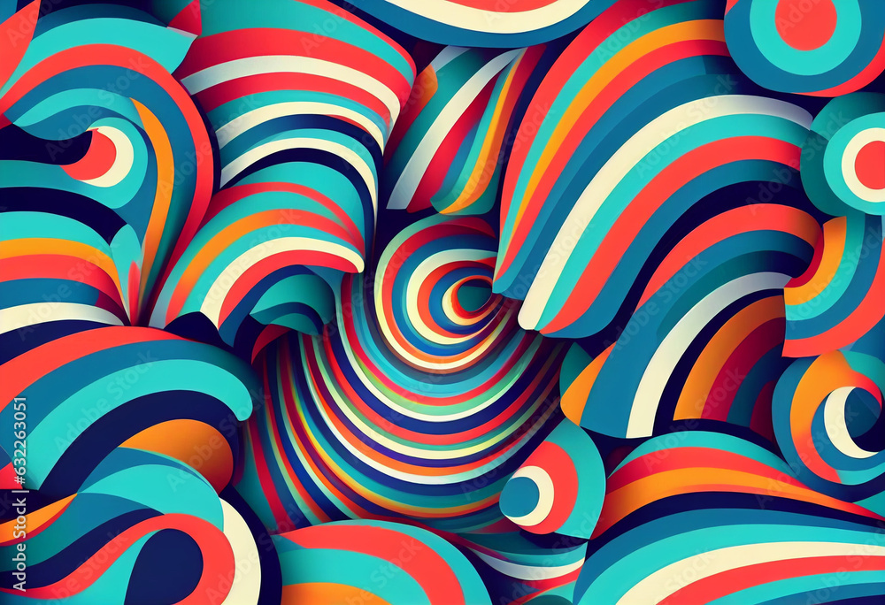 A Riot of Color and Crazy Abstract Patterns A Riot of Color and Crazy Abstract Patterns