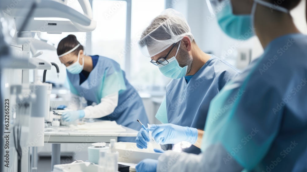 Dentist who specializes in dental implants. Generative AI Dentist who specializes in dental implants. Generative AI