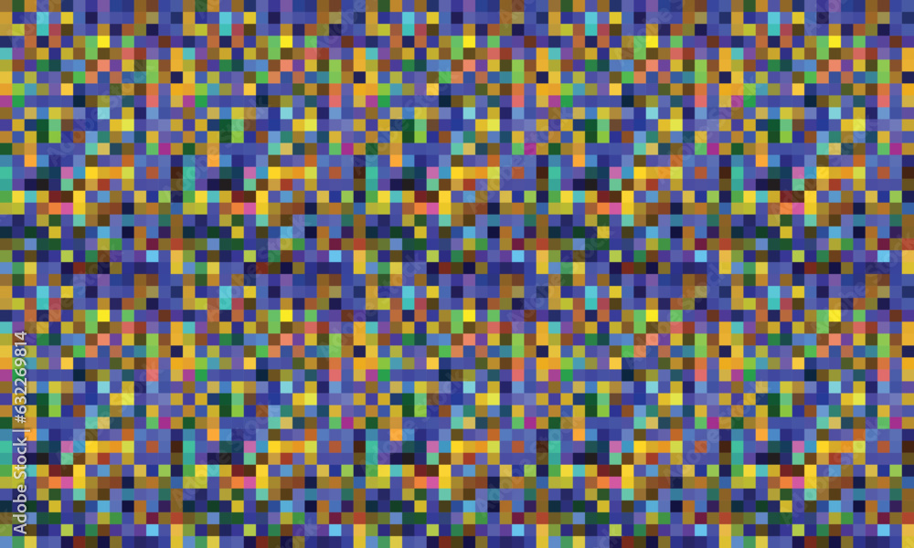 Pixelated Colorful Vibrant Geometric grid modern abstract pixel Noise Vector texture, Tile seamless pattern background Pixelated Colorful Vibrant Geometric grid modern abstract pixel Noise Vector texture, Tile seamless pattern background