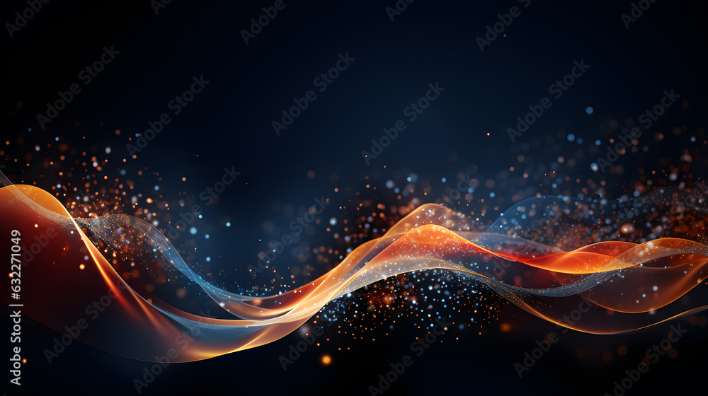 Dynamic Interface: Abstract Particle Waves Define Technological Art
Dynamic Interface: Abstract Particle Waves Define Technological Art
