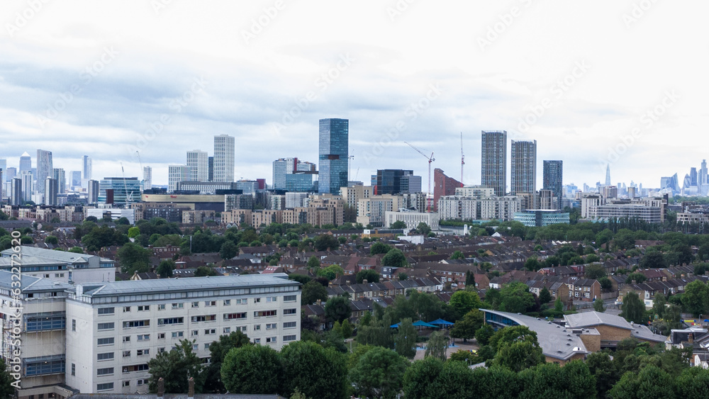 Skyline desde la ciudad de LONDRES
