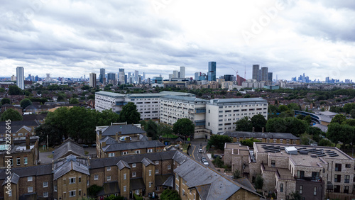 Canvas-taulu Skyline desde la ciudad de LONDRES