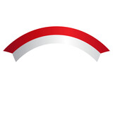 Indonesia flag festive vector illustration