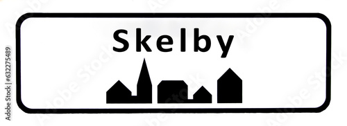 City sign of Skelby - Skelby Byskilt photo