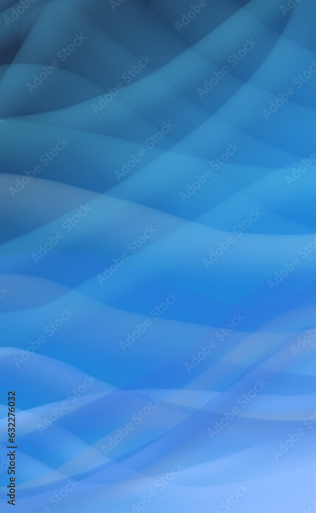 Blue gradient background with soft lines