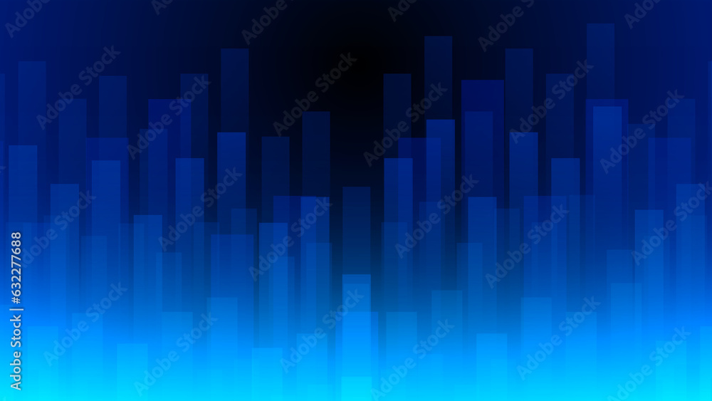 Obraz premium Abstract graph chart of stock market trade background.