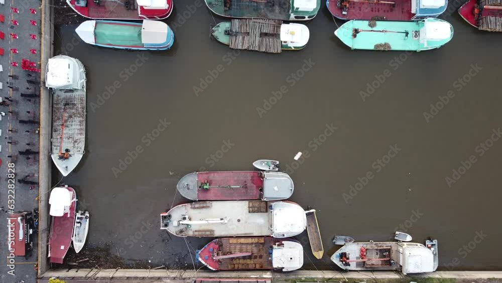 Tigre River and Puerto de frutos - Tigre, Buenos Aires, Argentina
