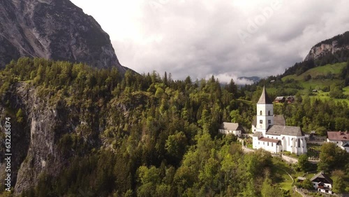 Exploring the small and scenic village in the Styrian part of 
the Salzkammergut. With only a few inhabitants, 2 Churches are there and they have a breathtaking view over the Austrian Alps.