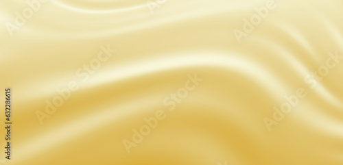 Cheese liquid yellow color drink and food texture background. © Mama pig