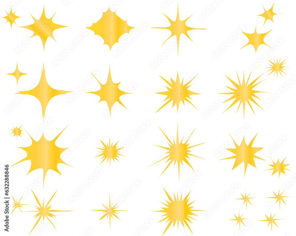 set of yellow stars
set of stars illustration. gold sparkling star collection
set of yellow stars
set of stars illustration. gold sparkling star collection