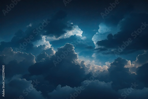 Clouds in the night sky © KLUSER