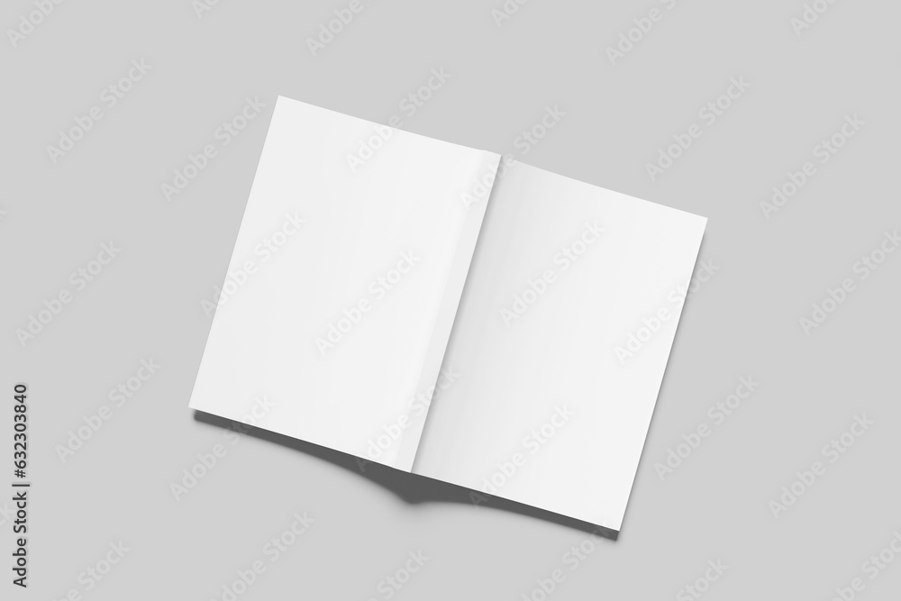 A4 Magazine Blank Mockup A4 Magazine Blank Mockup