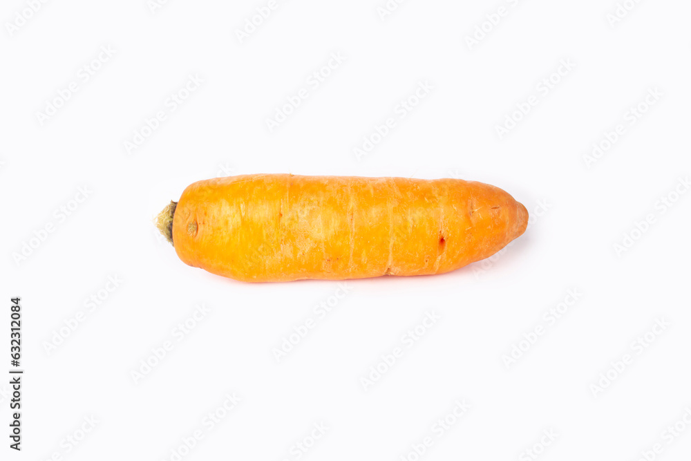fresh carrot isolated on white background fresh carrot isolated on white background