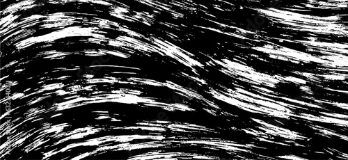 Vector brush sroke texture. Distressed uneven grunge background. Abstract distressed vector illustration. Overlay over any design to create interesting effect and depth. Black isolated on white. EPS10