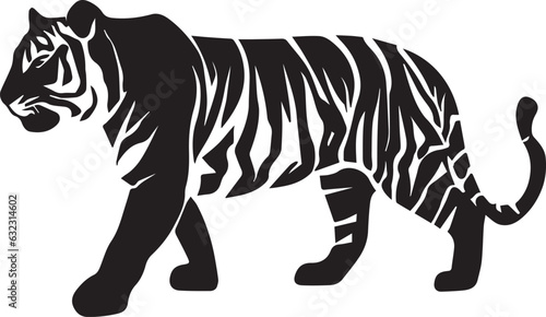 Tiger Vector silhouette © Big Dream