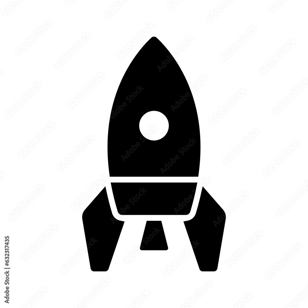 Rocket icon. Black silhouette. Front side view. Vector simple flat graphic illustration. Isolated object on a white background. Isolate. Rocket icon. Black silhouette. Front side view. Vector simple flat graphic illustration. Isolated object on a white background. Isolate.