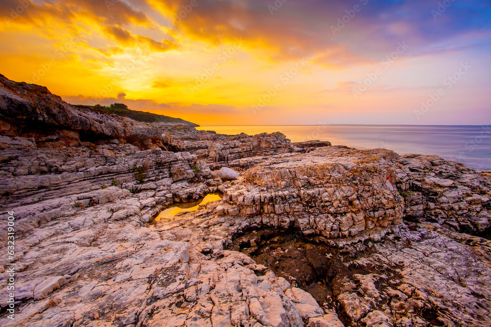  Kamenjak cape (Premantura peninsula) . national park near Pula and Rabac, Istria, Croatia, Europe