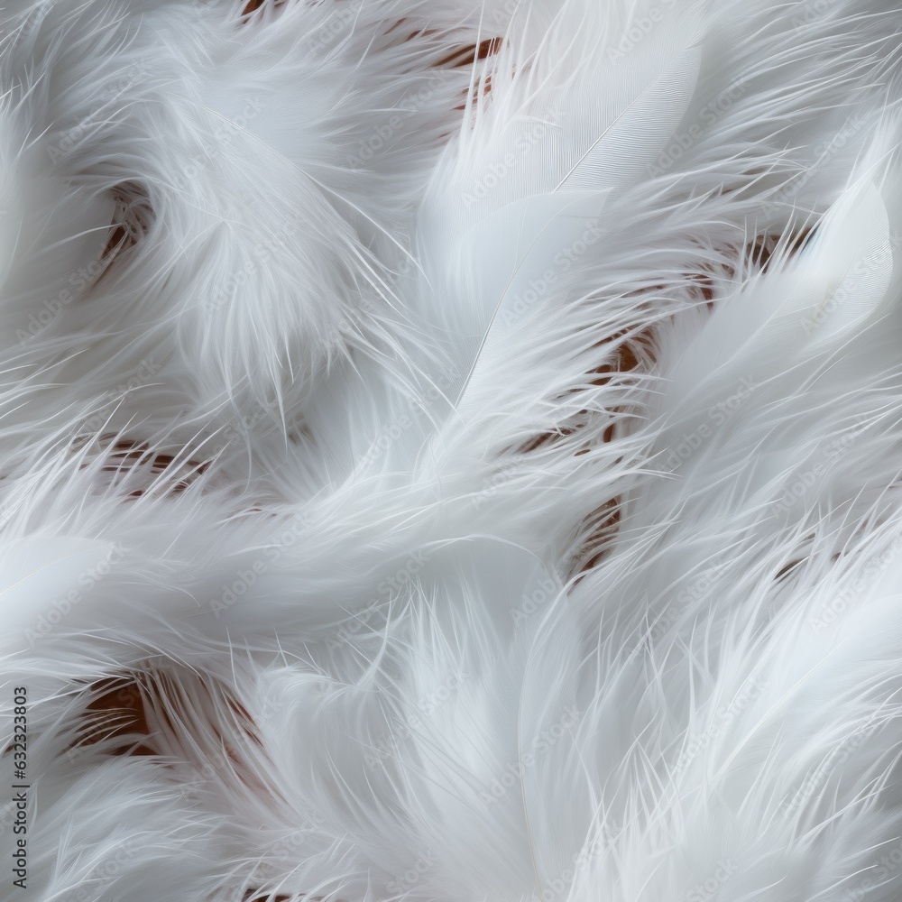 Soft Whispers: Seamless Goose Feather Texture Soft Whispers: Seamless Goose Feather Texture