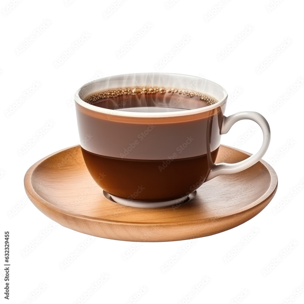 Hot tea cup isolated Hot tea cup isolated